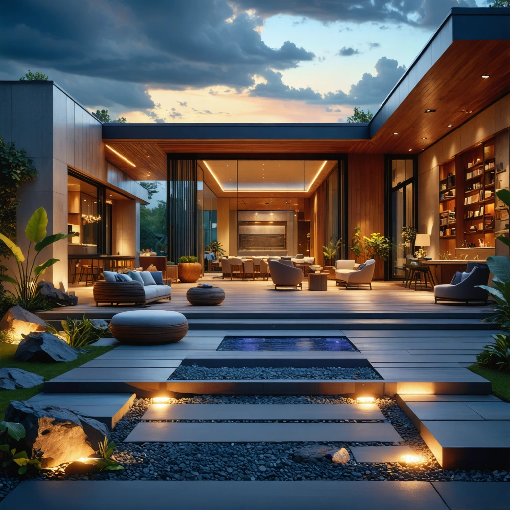 Lampe za spoljašnju palubu: Ambijentalno osvetljenje terase